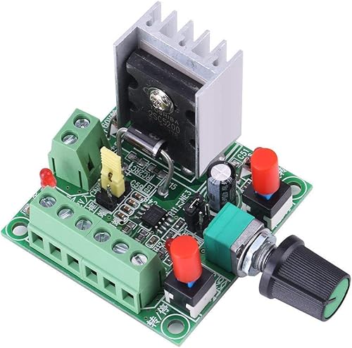 Miniatura 3 de DC 5-12V15-160V Motor paso a paso, PWM controlador de motor paso a paso ajustable generador de señal regulador de velocidad