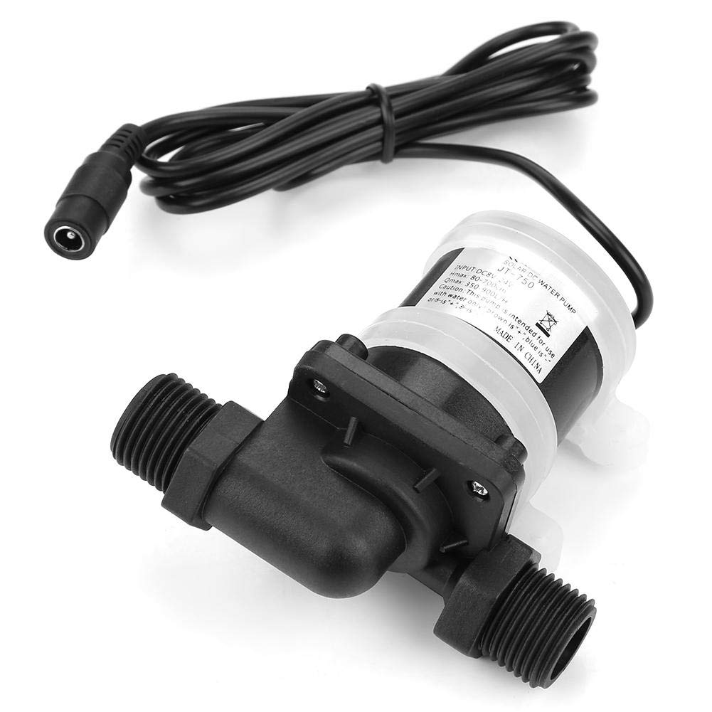 Pump, JT-750D4 24V brushless Mini DC Water Pump for Solar Water Heater,  Small Fish Pond, etc., 24V brushless Motor Water Pump -40 ℃ ~ 100 ℃, 800  l/h : Amazon.ca: Industrial u0026 Scientific