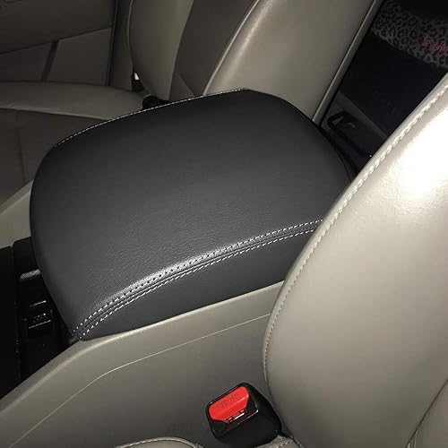 Miniatura 26 de PIT66 Tapa de consola central compatible con Hyundai Sonata 2015-2019, color gris