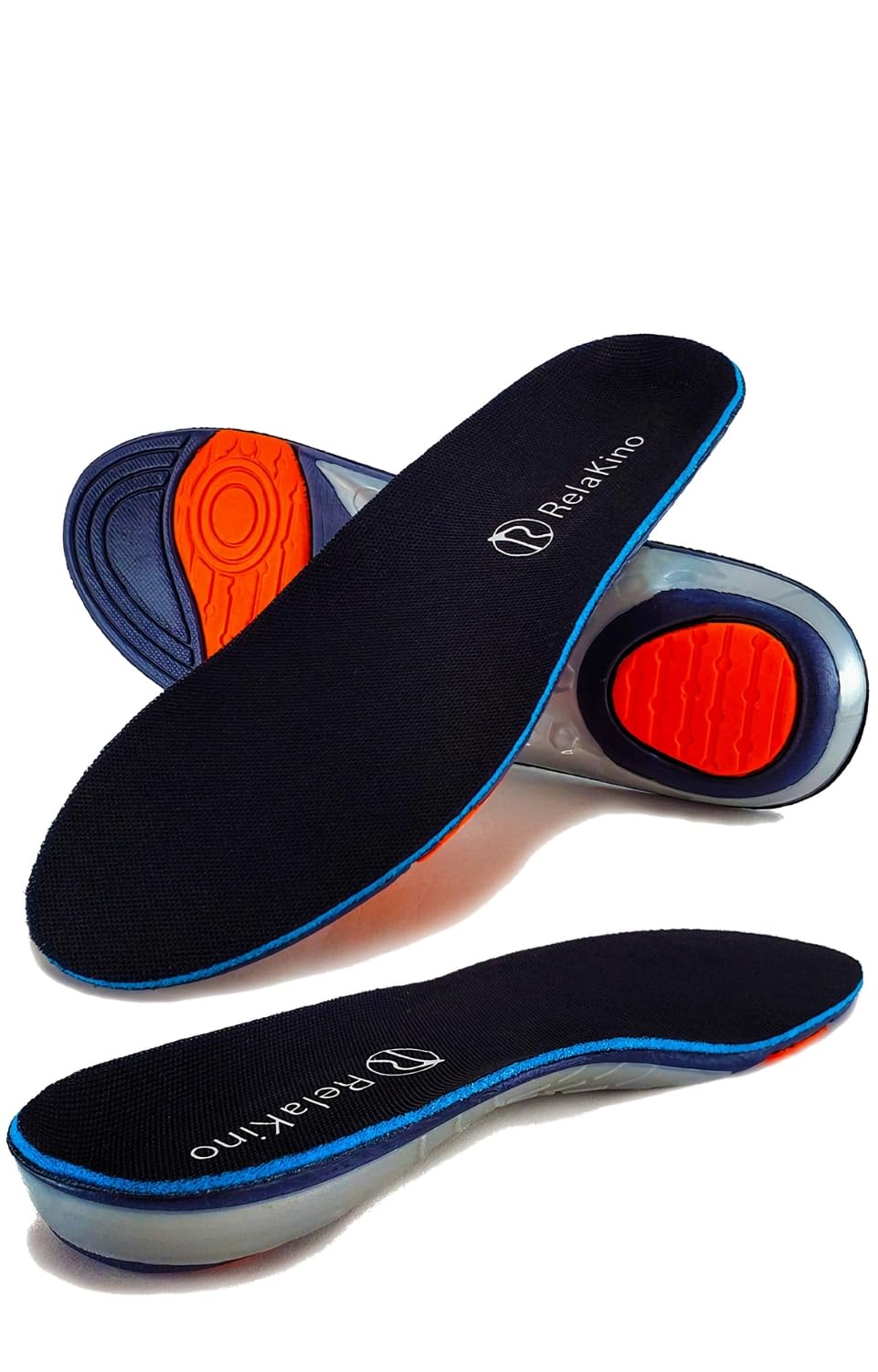 Rela Kino インソール [1日中快適] 理学療法士監修 中敷き 衝撃吸収 アーチサポート 男女兼用 (25.5-26.5cm, オールラウンド)