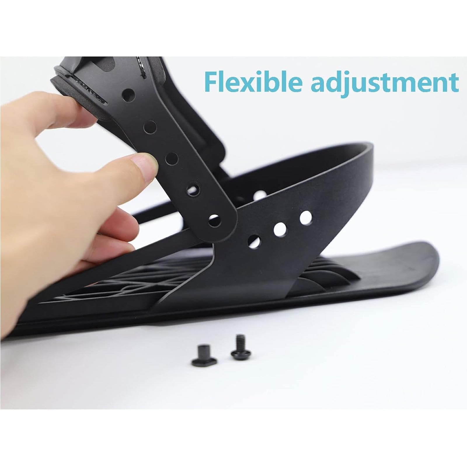 Mini Pattini da Sci Corti per Neve, Mini Pattini da Sci Corti Regolabili, Pattini da Neve Corti Snowblade Skiboard per Sport Invernali Attrezzatura da Sci
