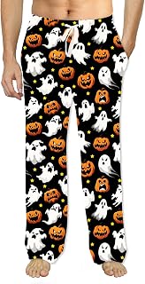 Soophieia Mens Christmas Pajama Pants Holiday Lounge PJs with Pockets | Festive Christmas Prints With Lightweight Blend Fabric, Drawstring Waist For Sleeping, Lounging And Holiday Gatherings
