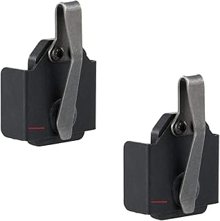 Magnetic in The Pocket Mag Holder Heavy Duty Mag Holder Pocket Standard Clip for 9mm / .40 S&W (Pack of 2 - Mag Holder only) - 360 Tactical