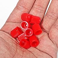 Vista 3 de Banseko Paquete de 30 tapones para válvulas de neumáticos, tapas de válvula de plástico con anillo de goma O, cubiertas universales para vástagos