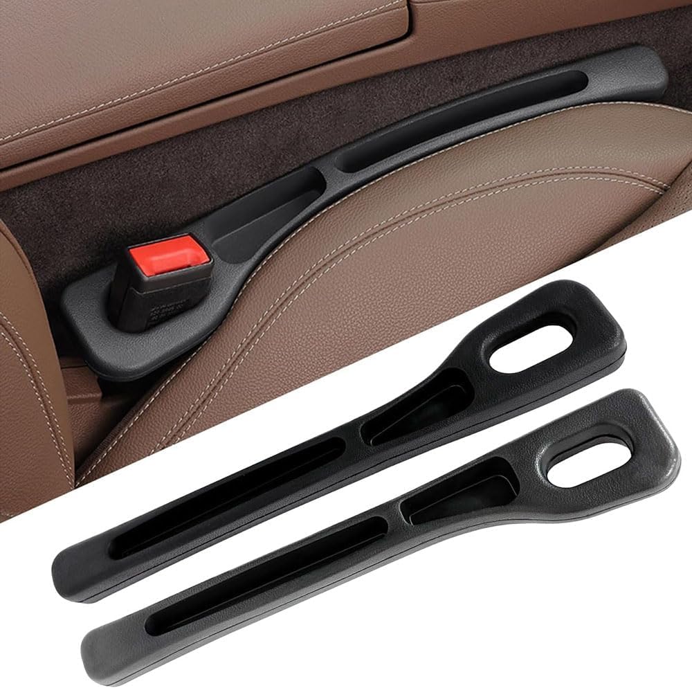 KZEDCVX 2 Pack Car Seat Gap Filler Strip for Toyota Corolla Verso (Mk3) MPV 2004-2025, Auto Seat Gap Organizer Gap Blocker for Keys,Phone - Anti-Loss Car Seat Catcher