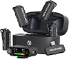Hollyland LARK MAX 2 Combo 4 Persons Professional Wireless Microphone System | AI Noise Canceling | 32-bit Recording | Up to 340m Transmission Distance | Compatible with iPhoneAndroidCamera 4TX