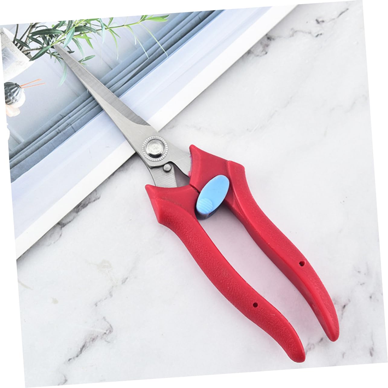 Toyvian 3 Stück Ergonomische Obstschneider für Präzises Trimmen Hochwertige Pflanzenschneider mit Rutschfesten Griffen für Gartenarbeiten