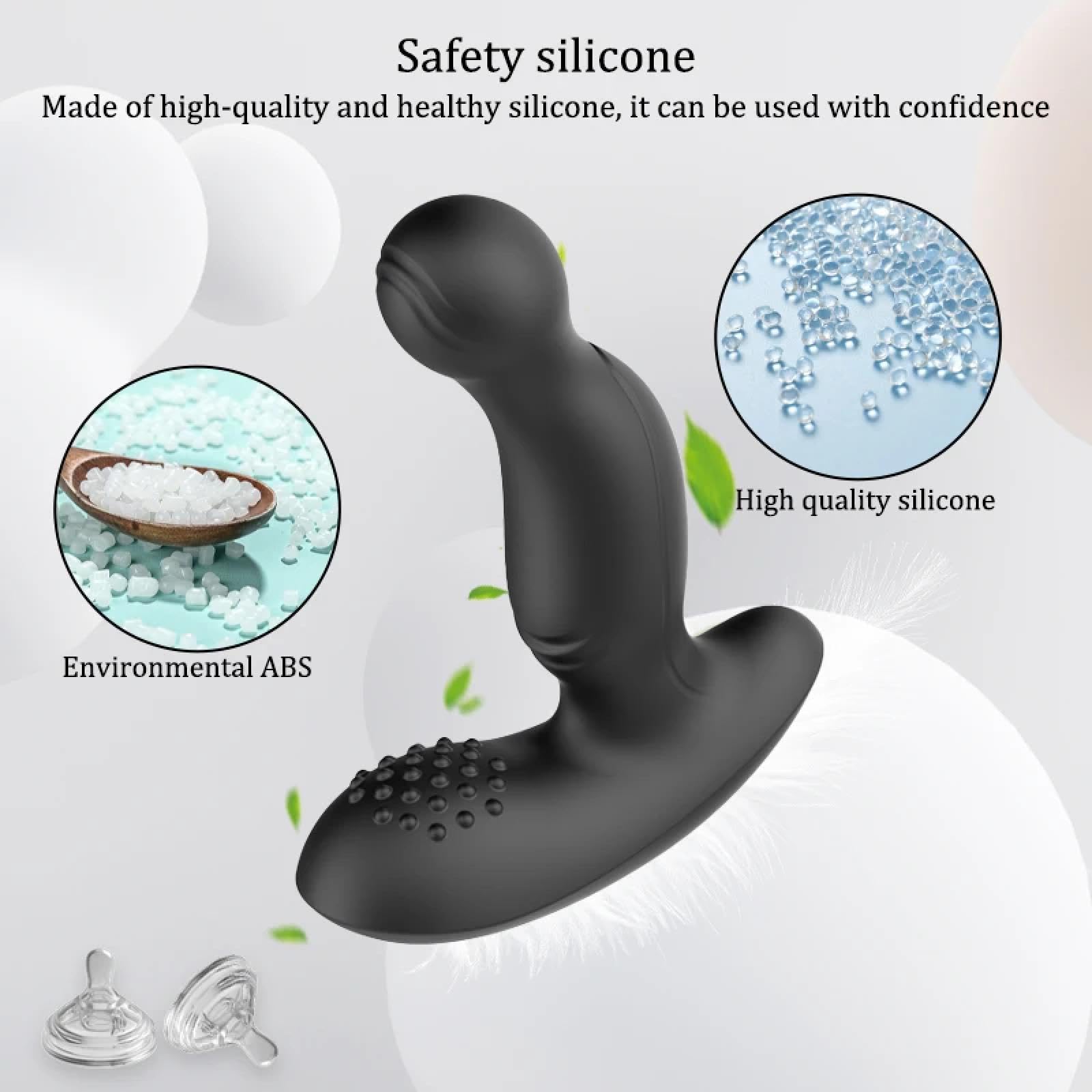 Plug Anale Vibratore anale Butt Plug Massaggiatore prostatico maschile Dildo Telecomando Spina ano Stimolatore Masturbatore Giocattoli sessuali Per Adulti Gay