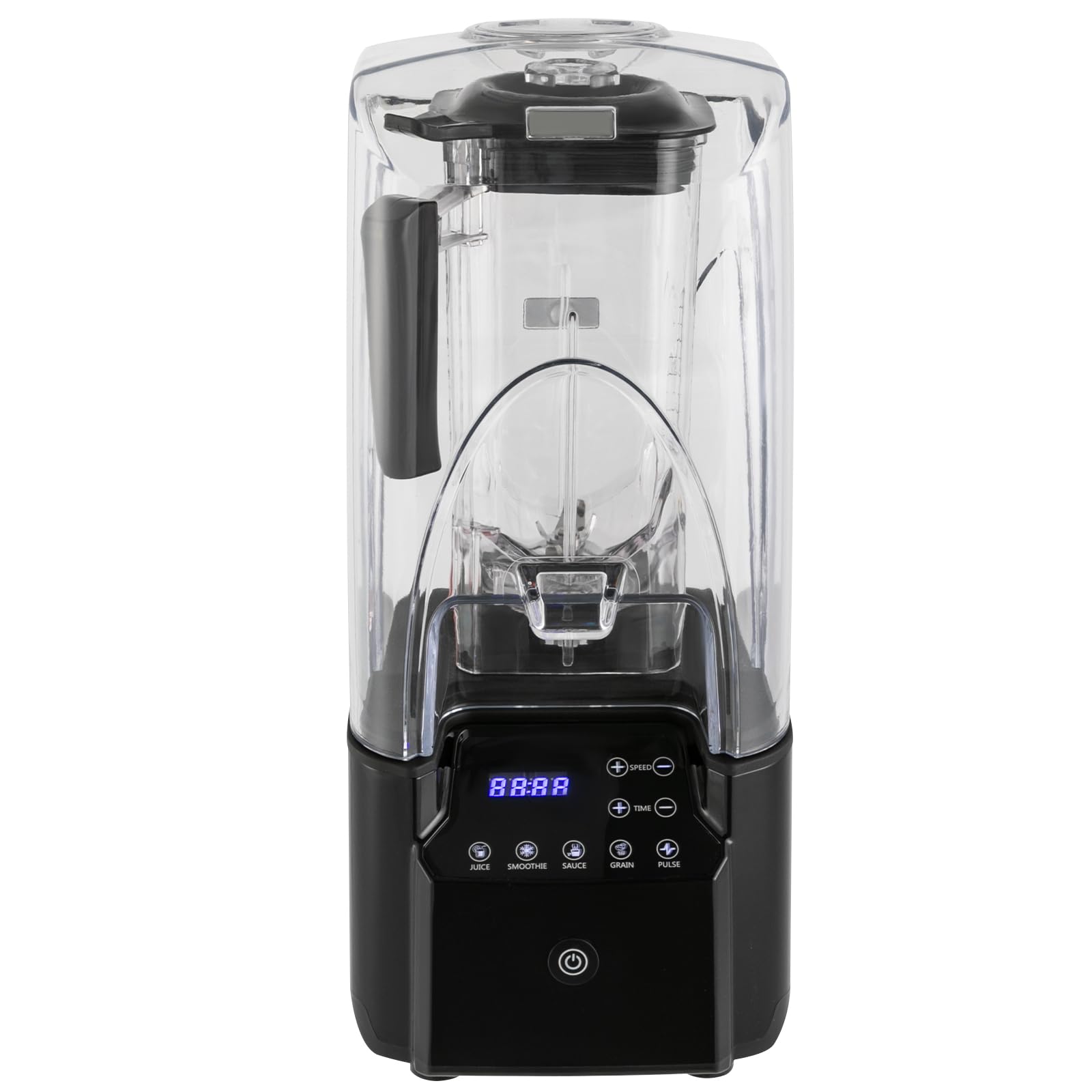 2.2L Blender Smoothie 2200W Blender Mixeur Smoothie 9-Vitesses 26000 RPM avec LED Clair pour faire jus fruits,lait soja,thé au lait,café, épices