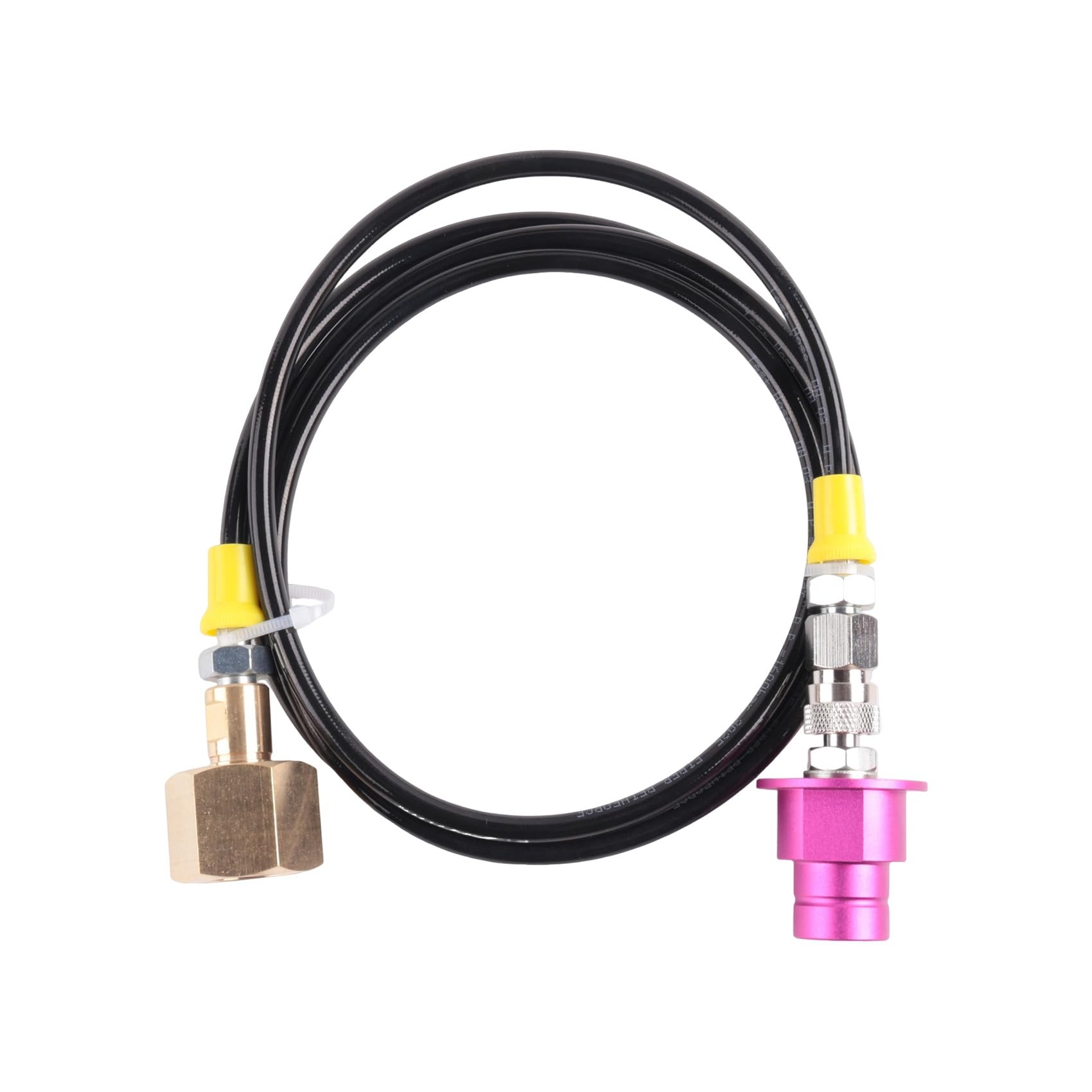 Vjsujehgy Soda Terra Machine Co2 Adapter Quick Connector Adapter Plastic Hose CGA320 for Duo/Terra/Art/Crystal3.0/