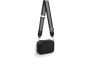 Exceptional Deep Meow: The Refined Triple-Pocket Crossbody for Women