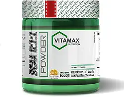 Suplemento em Pó BCAA 6.1.1 Powder 300g Vitamax Nutrition Sabor:Laranja