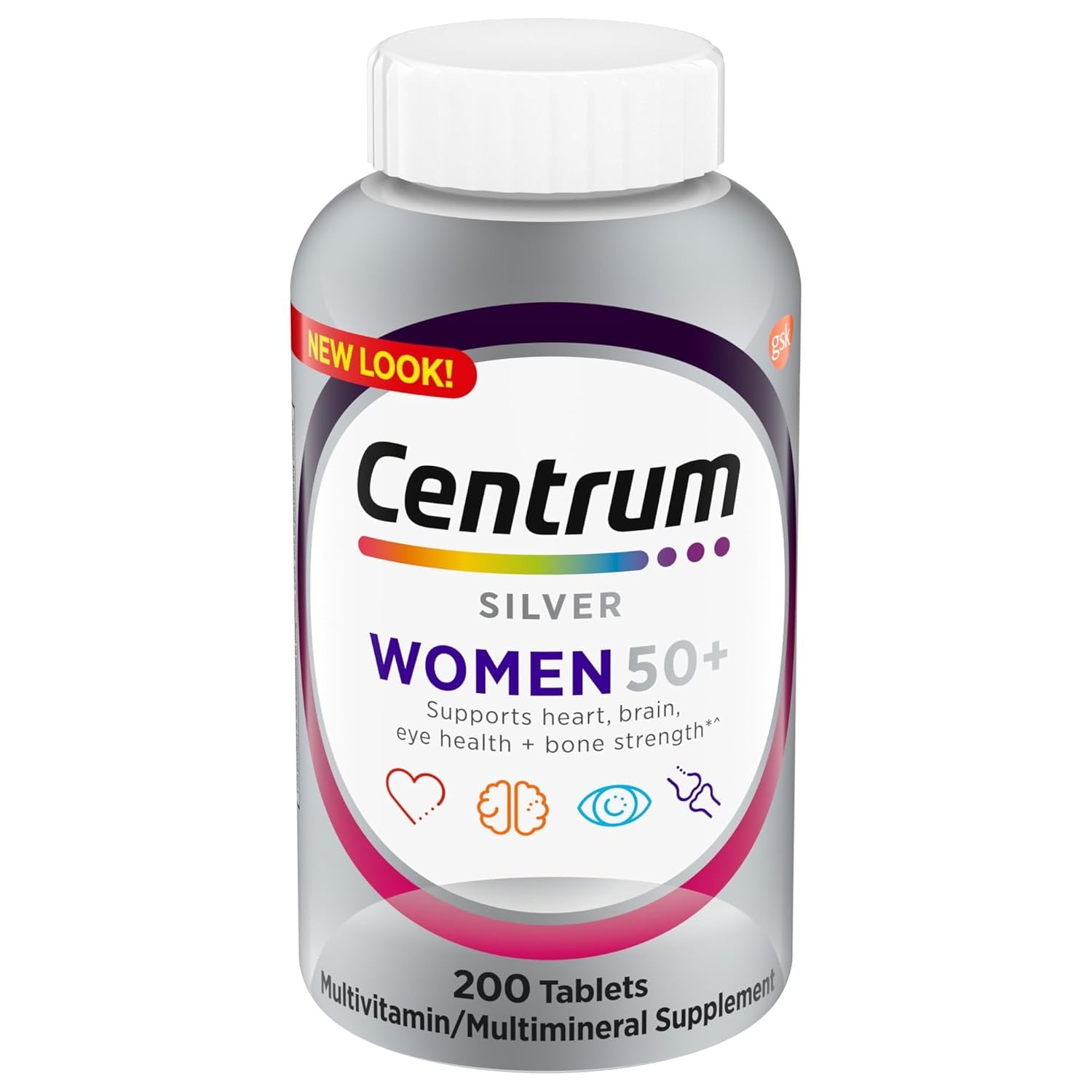 Centrum Silver Women 50+ Multivitamins - 200 Tablets (B0DCZSX8NK) Amazon Price History, Amazon Price Tracker