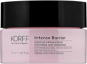 Korff Barrier Intense Face Cream - Soothing Moisturizing Anti-Redness Cream for Sensitive Skin, 50 ml