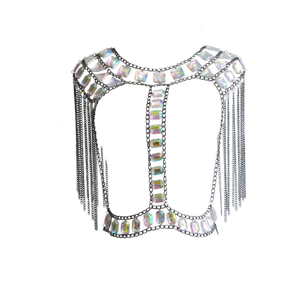 Connie Cloris Women Sexy Jewelry Night Shop Costume Shoulder Body Chain