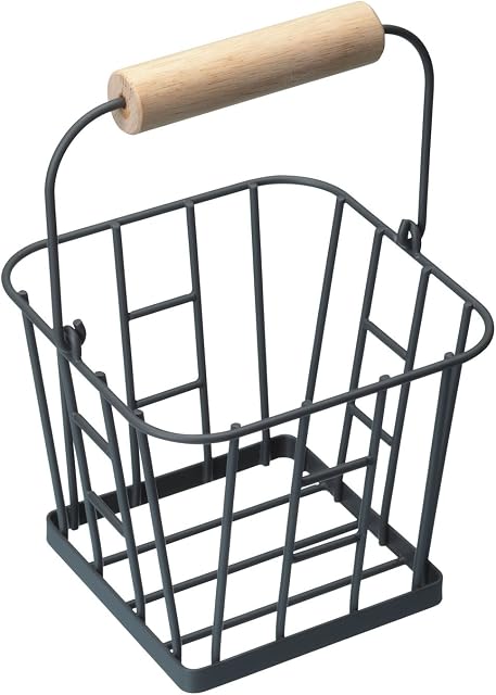 KitchenCraft Living Nostalgia Wire Egg Basket - Grey