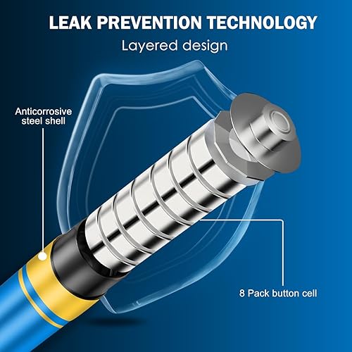 Miniatura 10 de YKM 23A 12 Volt Battery A23 23A Battery for Fireplace Remote Control Garage Door Opener Car Remote Ceiling Fan Remote Doorbell 5 Pack