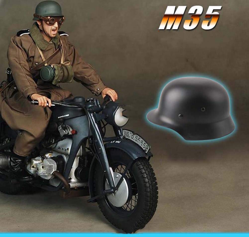 WW2 ELITE alemana WH ARMY M35 M1935 casco de acero verde con cubierta militar de la Segunda WW2 ELITE alemana WH ARMY M35 M1935 casco de acero verde con cubierta militar de la Segunda