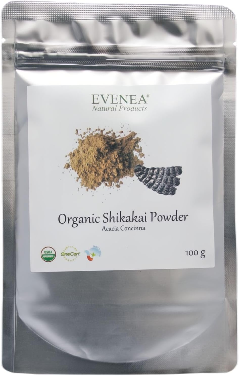 Organic Shikakai Powder for Hair Growth Strength Anti-Dandruff - Premium Quality (100g)