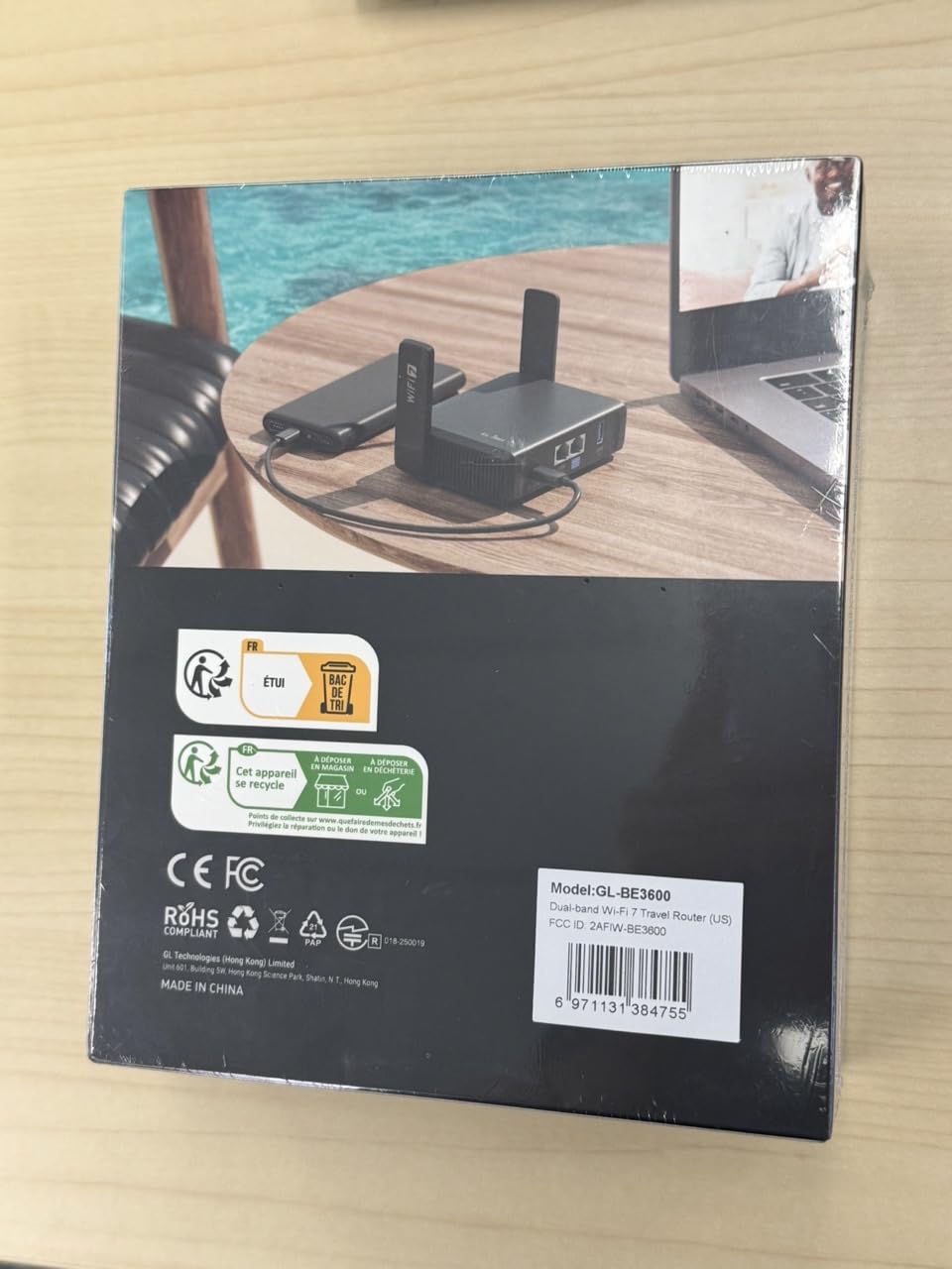 Amazon.co.jp: GL.iNet GL-BE3600 (Slate 7) Wi-Fi 7 トラベルルーター
