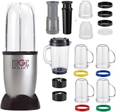 【Official】Shop Japan (ショップジャパン) Magic Bullet Deluxe Black Genuine Mixer Magic Bread Magic Bullet Food Processor Juicer Compact Small Mixer Grater Whisk MGT MGT