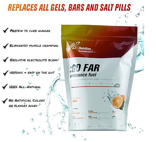 Miniatura 5 de INFINIT Nutrition Go Far - Mezcla de bebidas hidratantes isotónicas Endurance Sport - Carbohidratos naturales, electrolitos y Bcaa - Sabor naranja