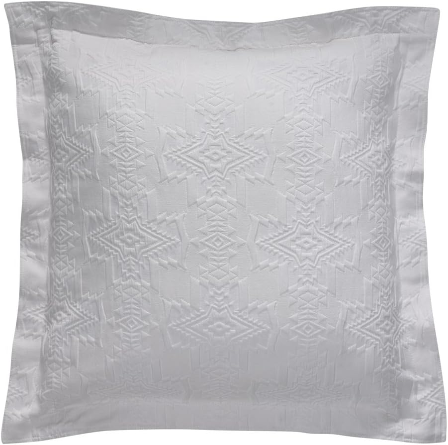 Pendleton OverAll Matelasse Natural Euro Sham Home & Kitchen