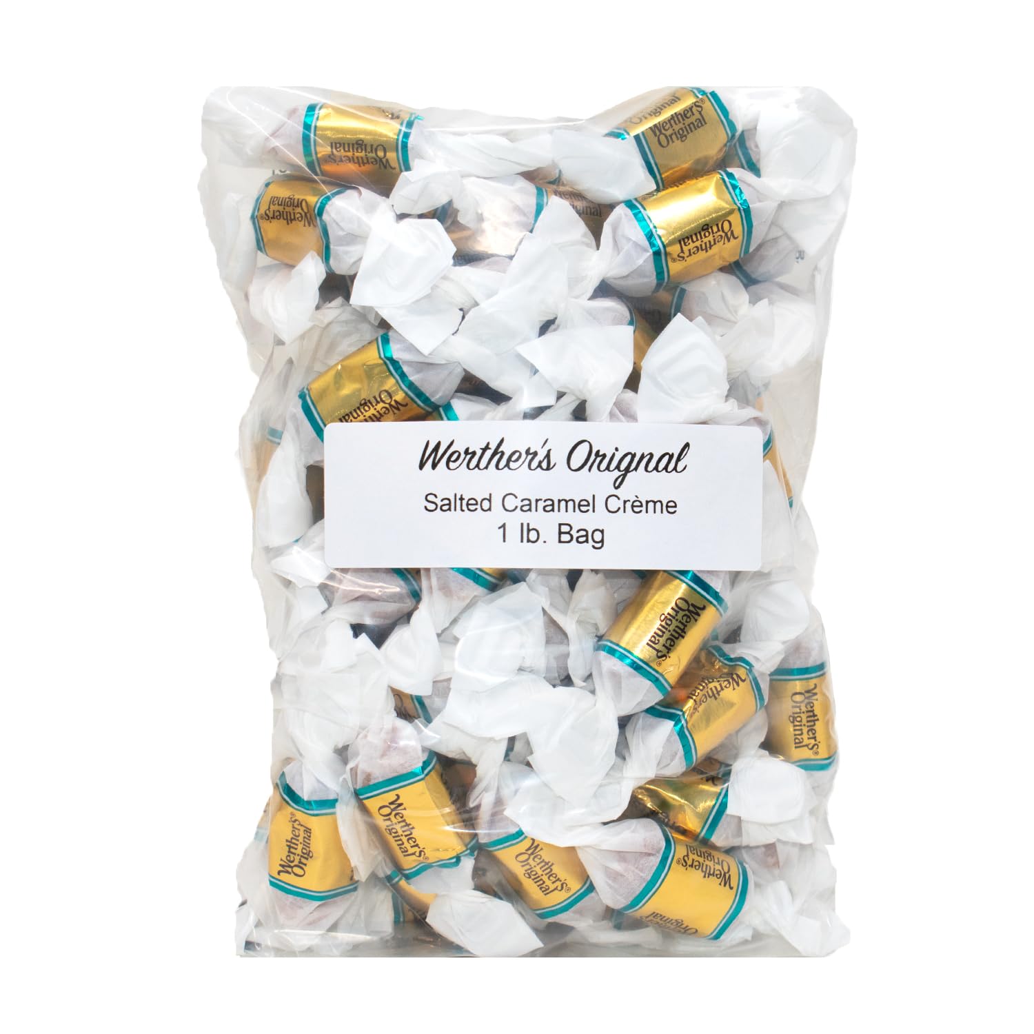 Bulk Werthers Original Hard Candy | Bulk Candy Individually wrapped | Werthers Caramel Candy | 1 lb Individual Flavor Bag | Ships in an Aromatik™