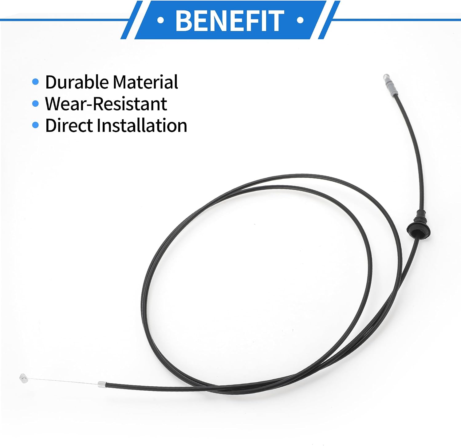 Hood Release Cable No.5363006180 Hood Latch Cable for Toyota Camry 2012-2016 1 Pcs