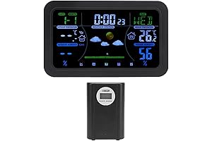 Precise Time With Wireless Atomic Projection Alarm Clock