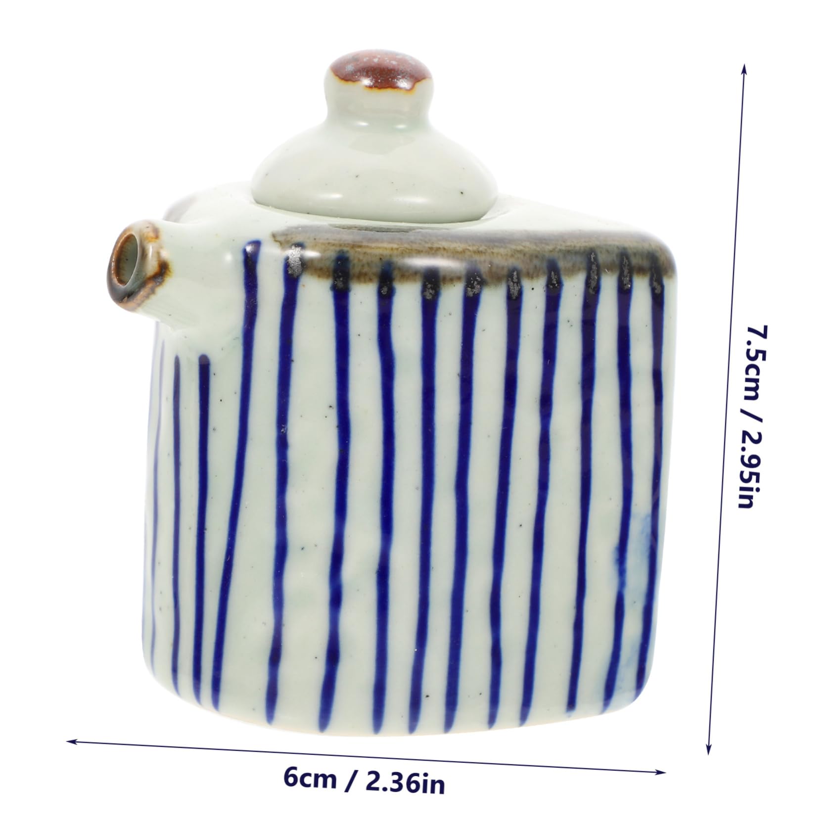 FUNOMOCYA Condiment Bottle Stylish Soy Sauce Dispenser Vinegar Container for Kitchen Use and Easy to Clean for Home Restaurant and Buffet Settings