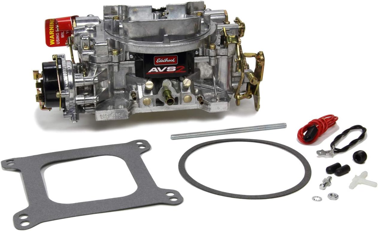 Edelbrock 1913 Thunder Series AVS2 Carburetor 800 cfm Square Flange