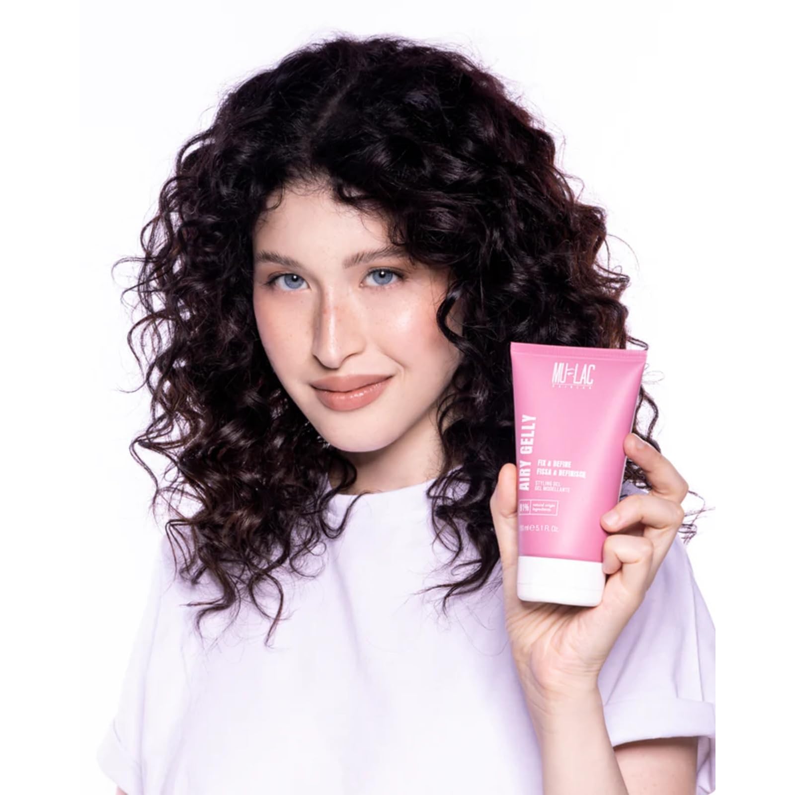 Mulac Cosmetics AIR GELLY Gel Modellante adatto a tutti i tipi di capelli Fissa e Definisce Vegan 150 ml