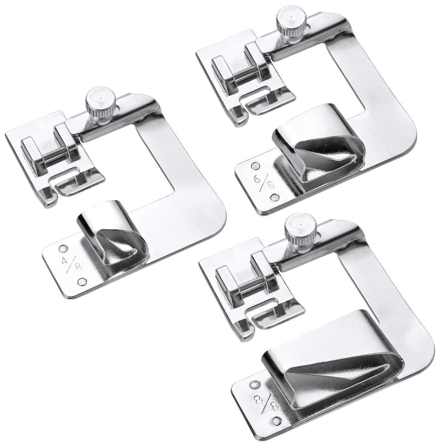 Pied pour ourlet roulé HONEYSEW pour coudre facilement vos rideaux et robes