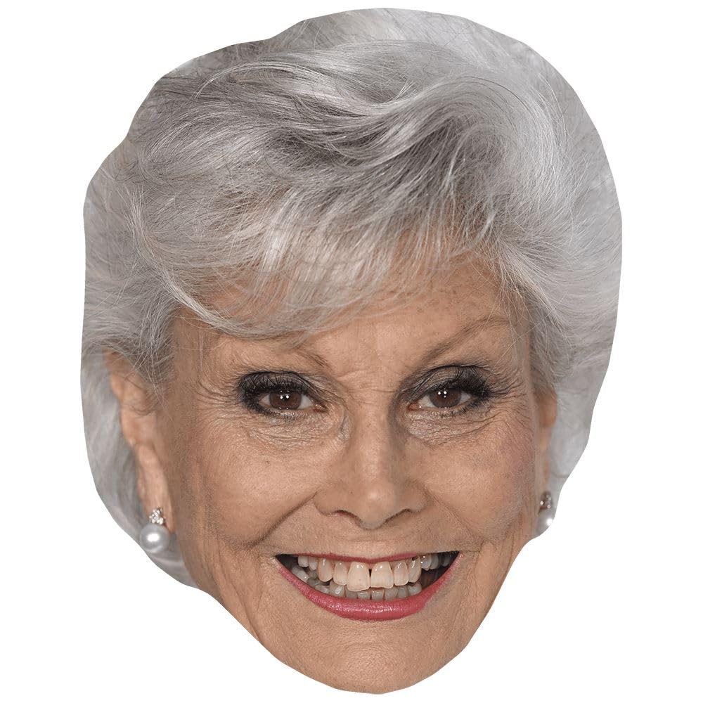 Angela Rippon (Smile) Big Head. Larger than life mask.