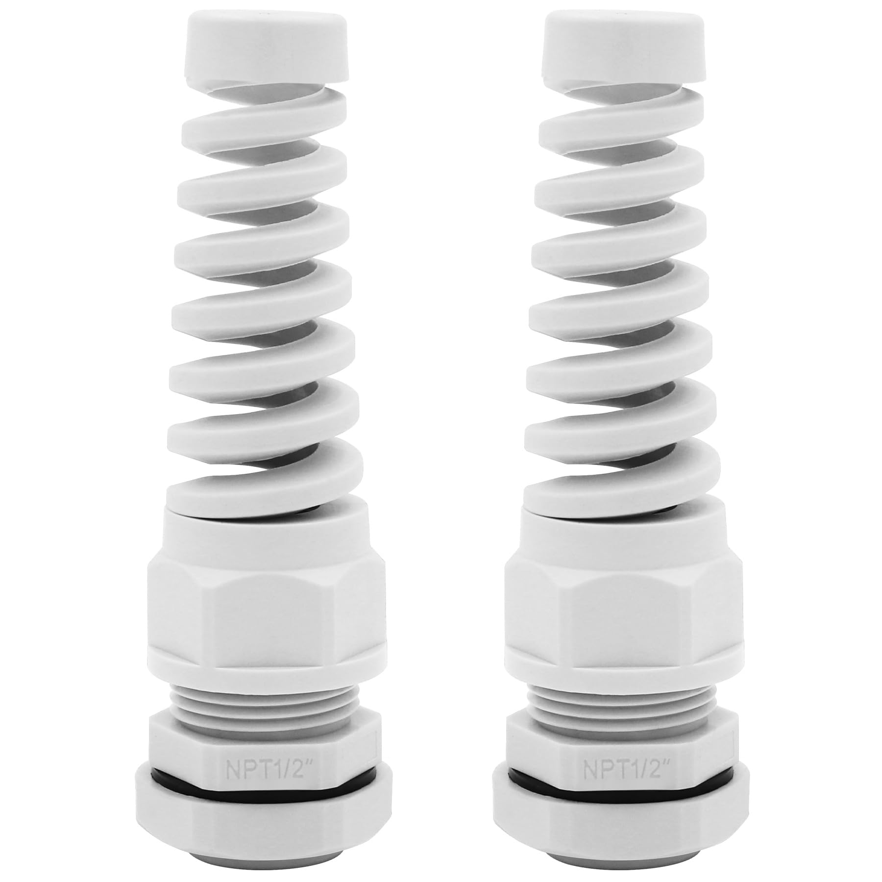 Strain Relief Cable Glands - Waterproof NPT Connectors -14