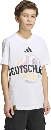 adidas Unisex-Kids FIFA World Cup 2026 T-Shirt, Germany/White, Medium