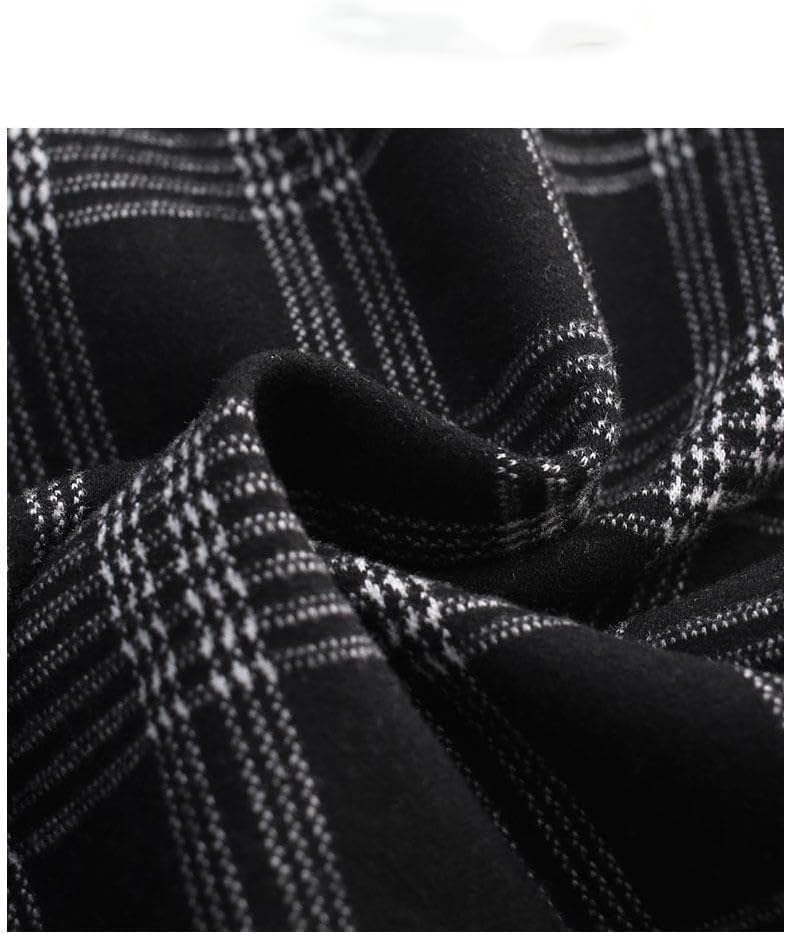 Women's Autumn Winter Loose High-Waisted Thick Warm Pants