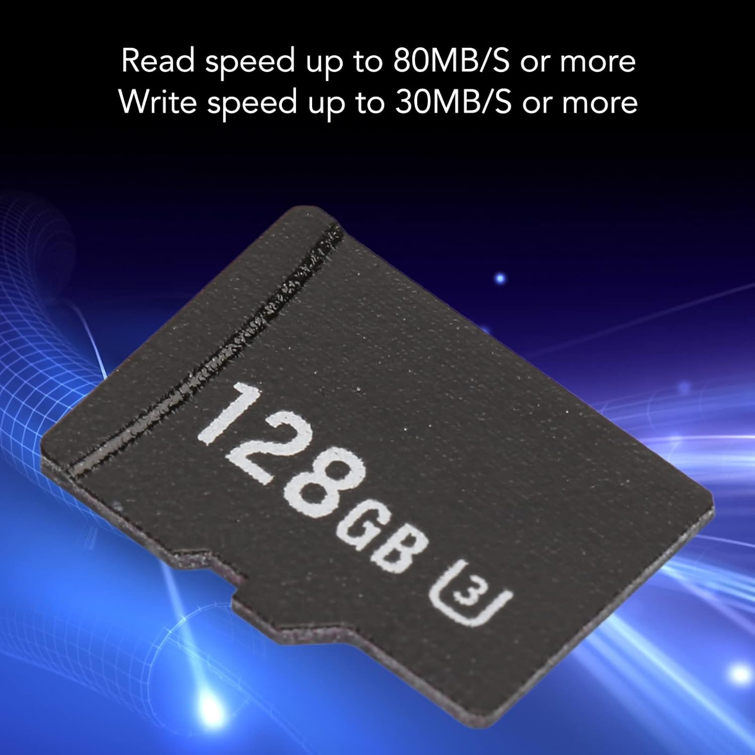 TF Memory Card, TF Card High Speed Memory Card for Car Cameras Surveillance Cameras Action Cameras Mini Cameras (128GB)