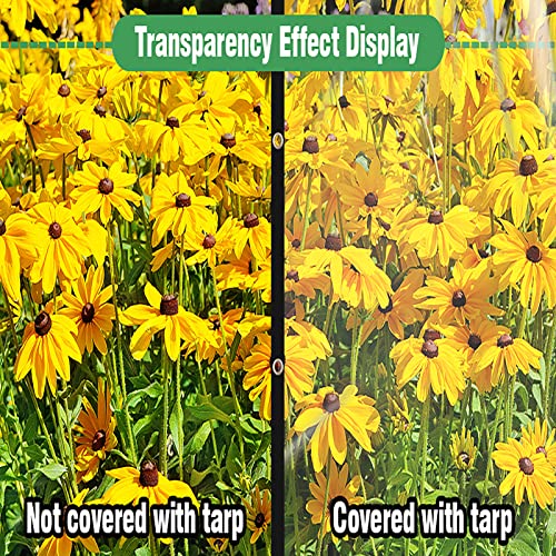 HUHJYUGE Telo Impermeabile Trasparente con