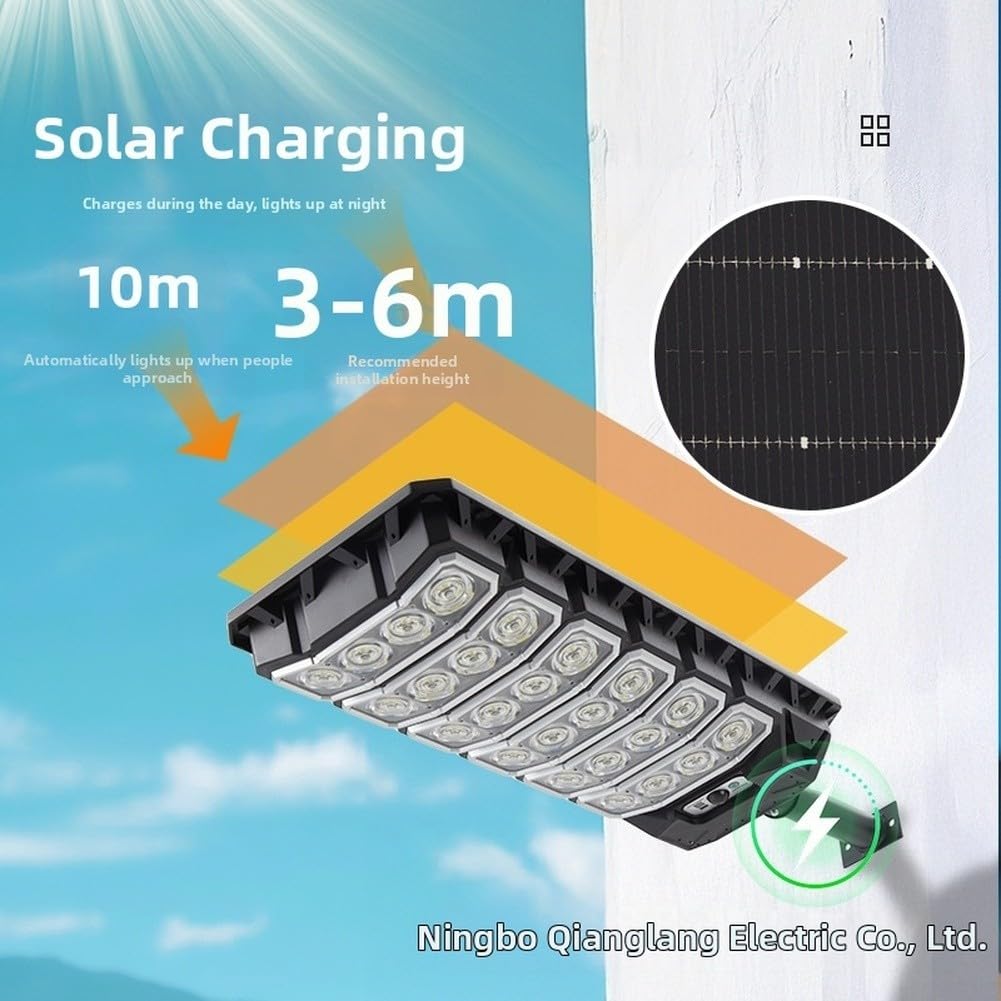 Solar Pared con Control Remoto para Jardín y Patio Solar Pared(352 Cells, 4800 MAh)