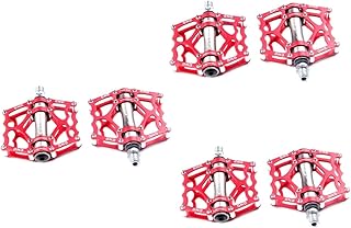 VANZACK 3 Pares De Rolamento Pedal De Bicicleta Pedal De Liga Pedaleira Leve Pedais De Bicicleta Mtb Pedais Para Bicicleta Peças De Bicicleta Pedal De Equitação Manivela De Liga De