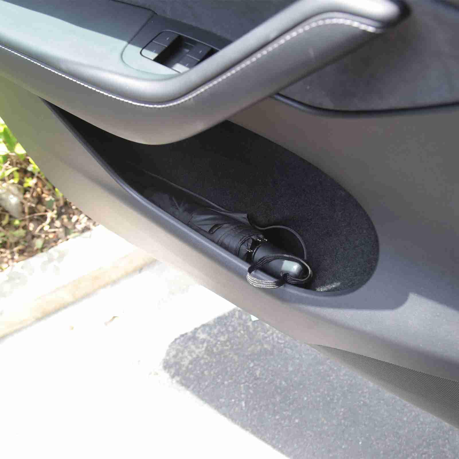 Boîte de Rangement Latérale de Porte 4 Pièces pour Modèle Y, Rangement pour Organisateur de Plateau de Fente de Porte Latérale Avant et Arrière, Remplacement de