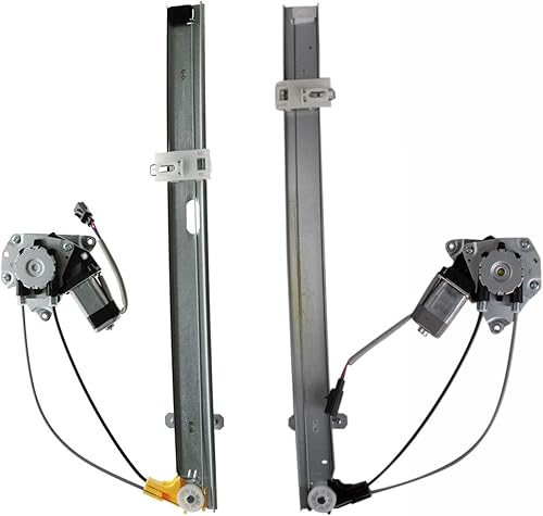 Miniatura 142 de TRQ Juego de regulador de ventana eléctrica delantera y motor compatible con Ford Ranger 1993-2011 1994-2009 Mazda B2300 1998-2001 B2500 1994-2007