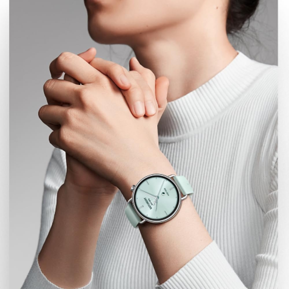 XIAOMI Watch S4 41mm Smartwatch Edelstahlgehäuse Fluorkautschuk-Armband Mintgrün