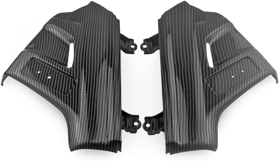 Front Suspension Shock Cover Side Fender Lower Fork Shield Fairing Guard Compatible with Honda Goldwing 1800 GL1800 2001-2011(Does not fit airbag models)