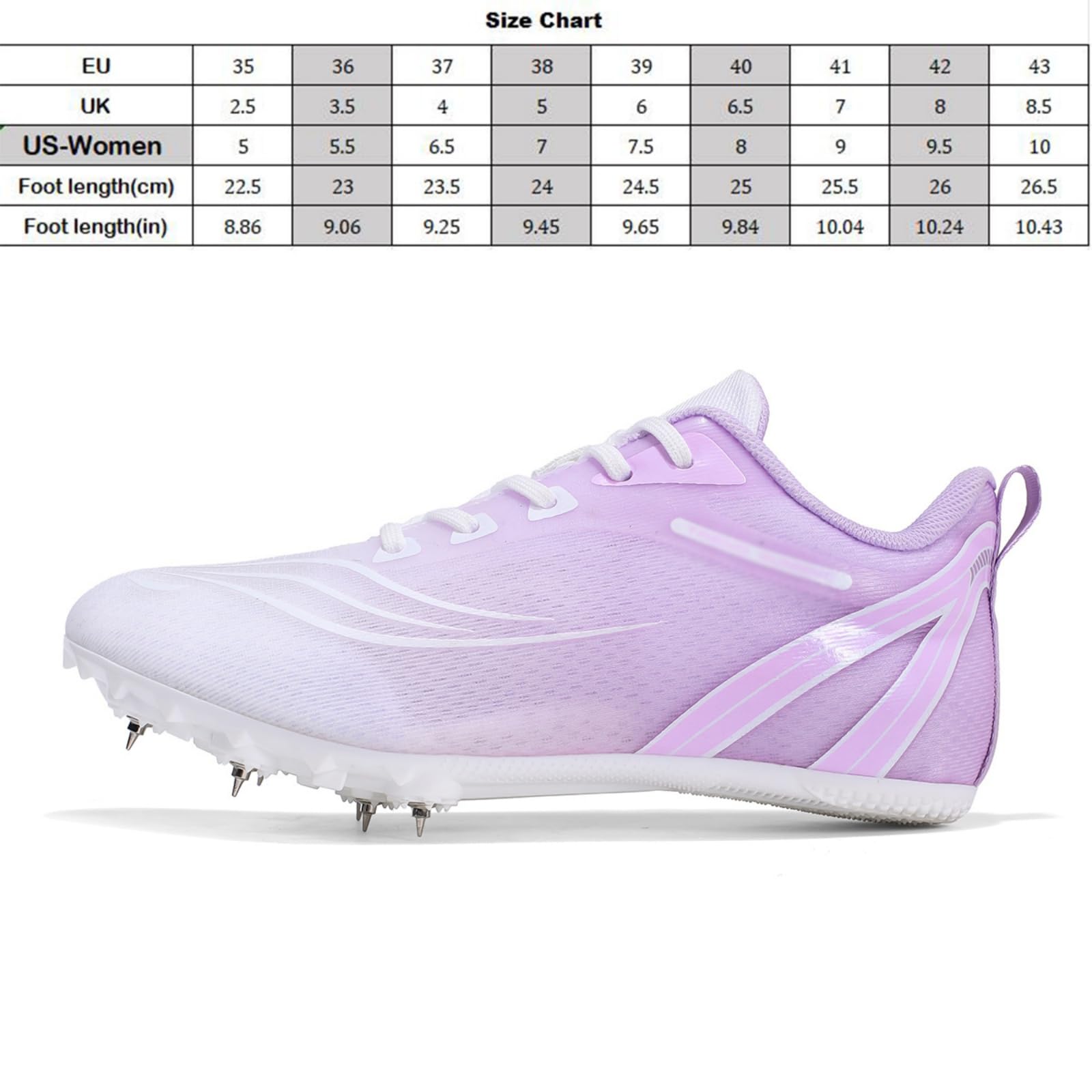 Damskie buty lekkoatletyczne z kolcami profesjonalne buty do biegania na świeżym powietrzu buty do biegania dla uczennic