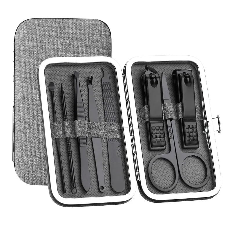 Set de cortauñas, Cortaúñas especial for hombres y mujeres(Gris)