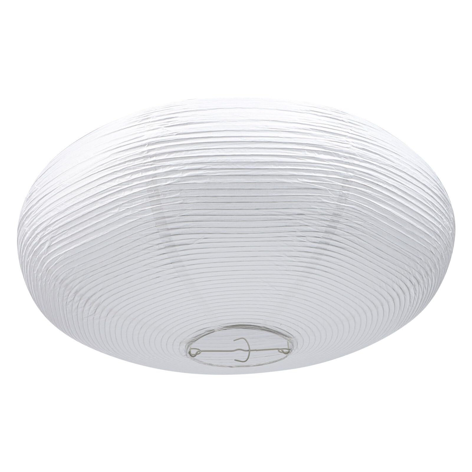 HOMSFOU Pantalla De Lámpara Colgante Japonesa De Papel De Arroz 19.68X19.68X7.87In Cubierta De Lámpara De Techo Para Decoración De Iluminación De Interior