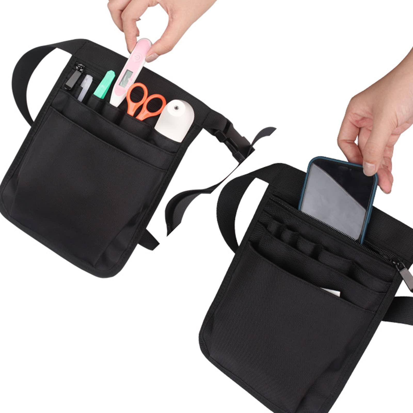 Amazon.co.jp: BXSKRES(なか) ナースポーチ仕事用 腰袋 ウエストポーチ
